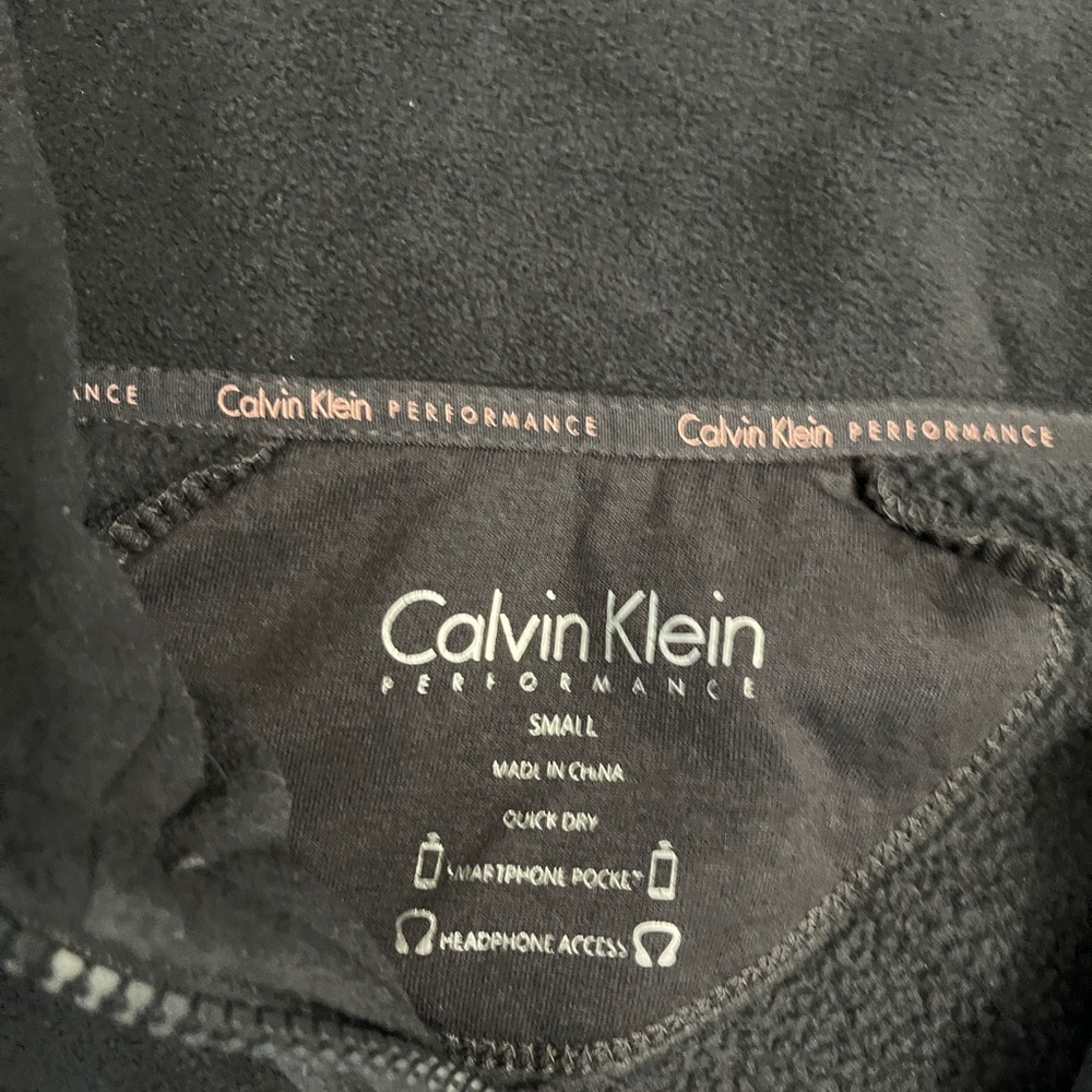 Calvin Klein charcoal grey super soft jacket